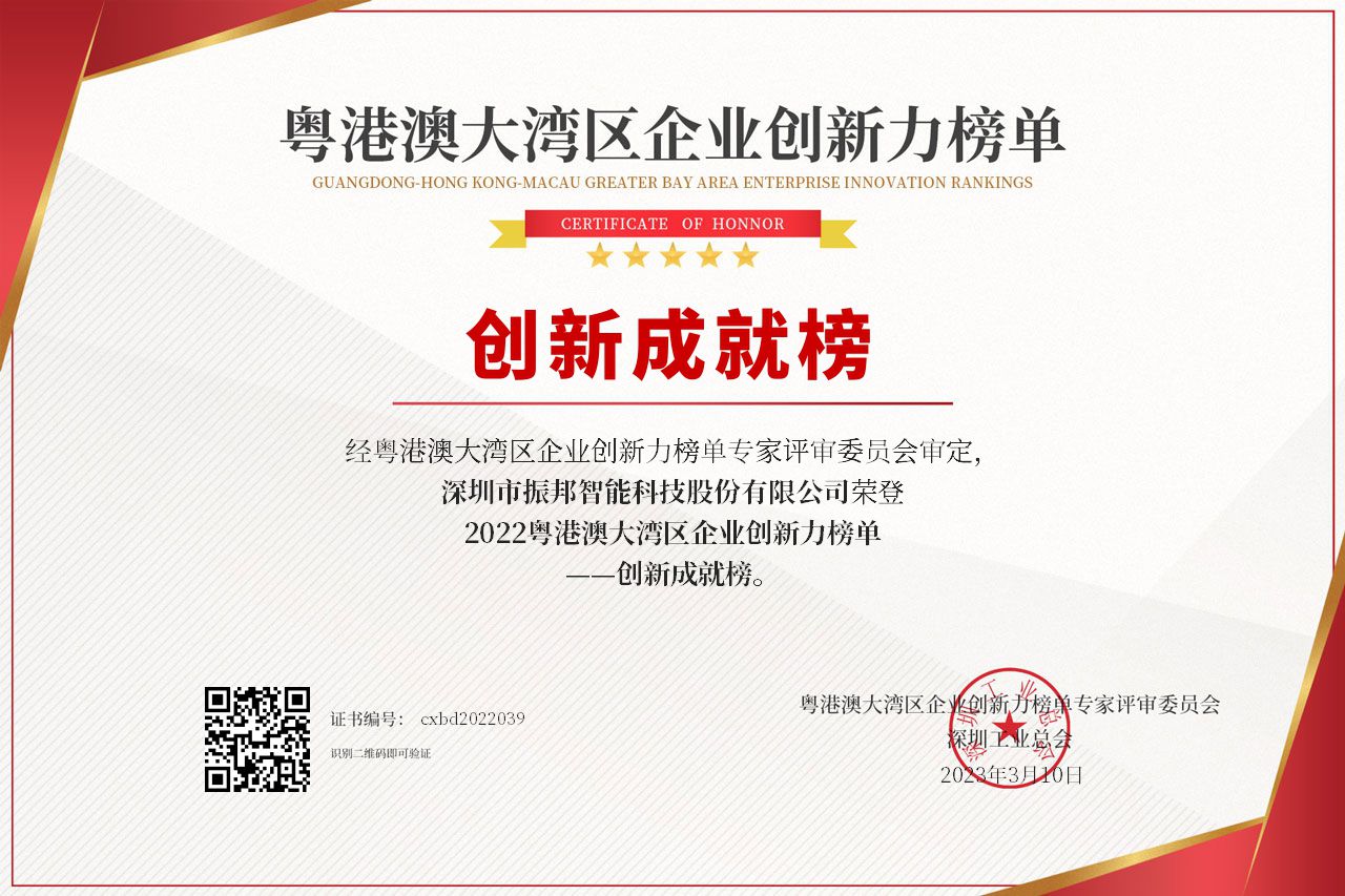 創(chuàng)新成就榜